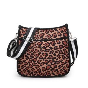 Leopard Print Crossbody Bag